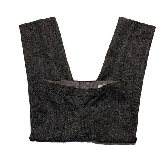 Wanganui New Zealand Big Five VTG Wool Charcoal Tweed Pants Outdoor Trousers 36" - Picture 2 of 4